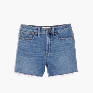 Madewell High Rise Denim Shorts - Blue